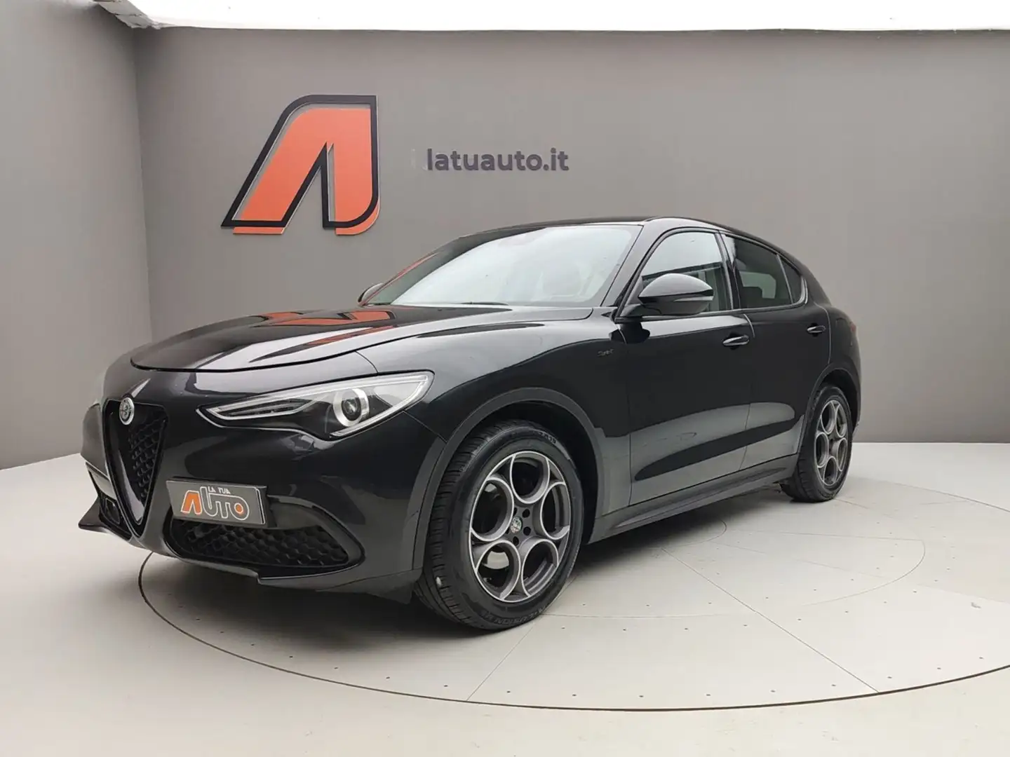 Alfa Romeo Stelvio 2.2 TD 190CV SPRINT AT8 Q4 Schwarz - 1