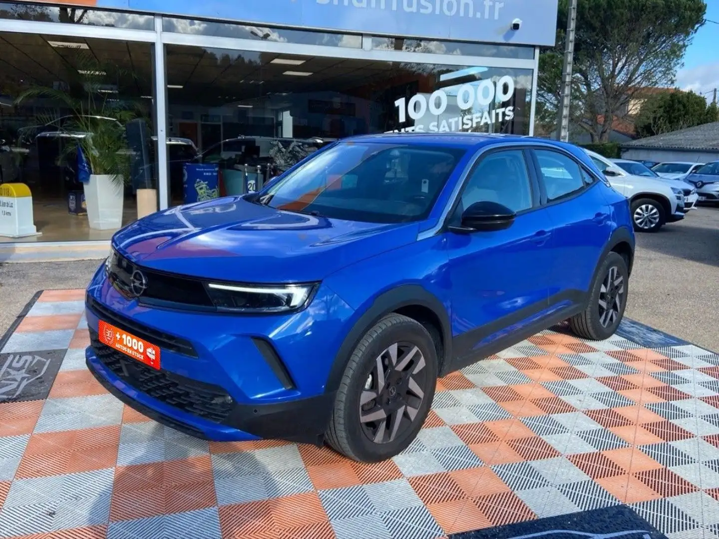 Opel Mokka 1.2 TURBO 130 BVA8 ELEGANCE Caméra Bleu - 1