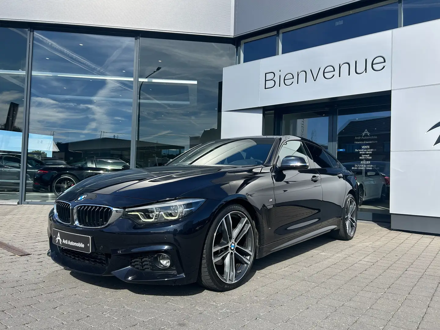 BMW 418 Gran Coupé dA *GARANTIE*PACK M*CAMERA*GPS PRO* Bleu - 1