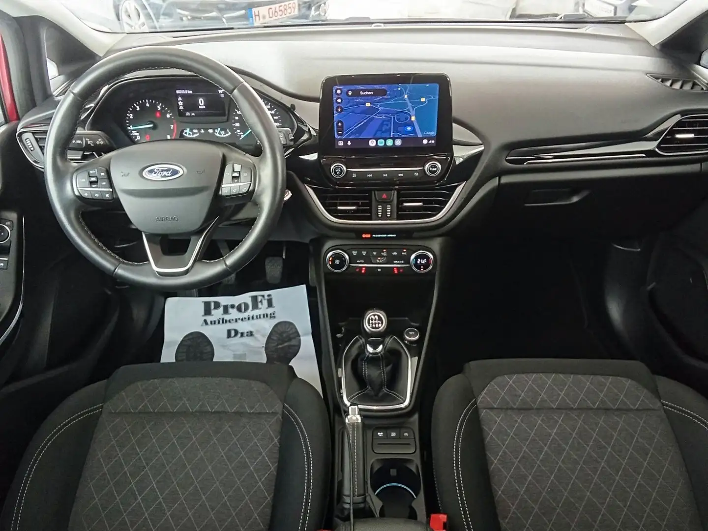 Ford Fiesta Active 2Hd./17"/SR+WR/PDC/CarPlay Rojo - 2