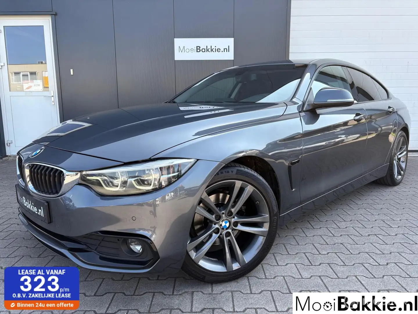 BMW 420 4-serie Gran Coupé 420i High Executive Leder / Tre Gris - 1