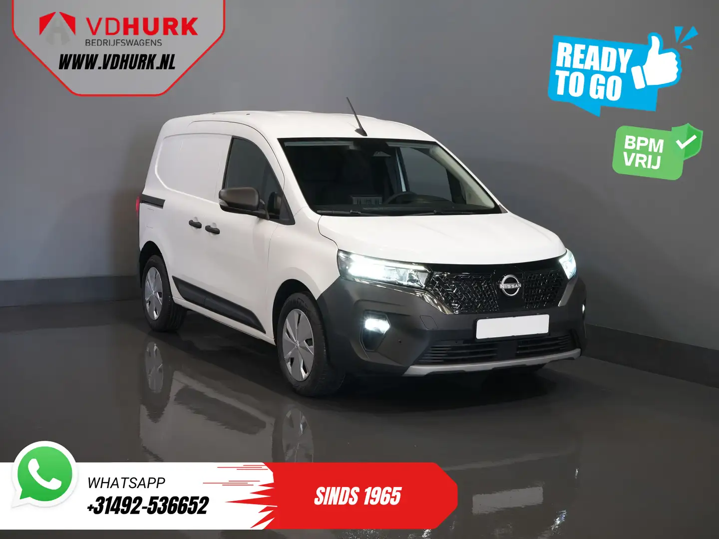 Nissan Townstar 45 kWh 285 km WLTP LED/ Snellader/ Carplay/ Climat Wit - 1