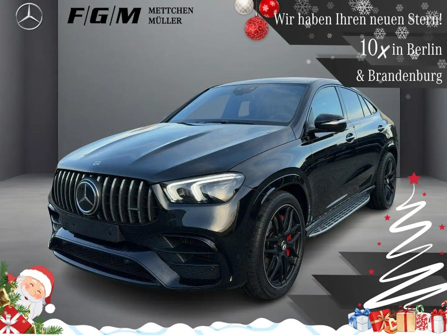 Mercedes-Benz GLE 63 AMG S 4 MATIC+ HeadUp|KeyGo|MBeam|S-Dach Negru - 1