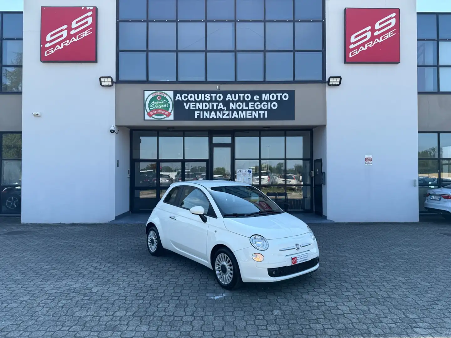 Fiat 500 0.9 TwinAir Turbo Lounge Bianco - 1