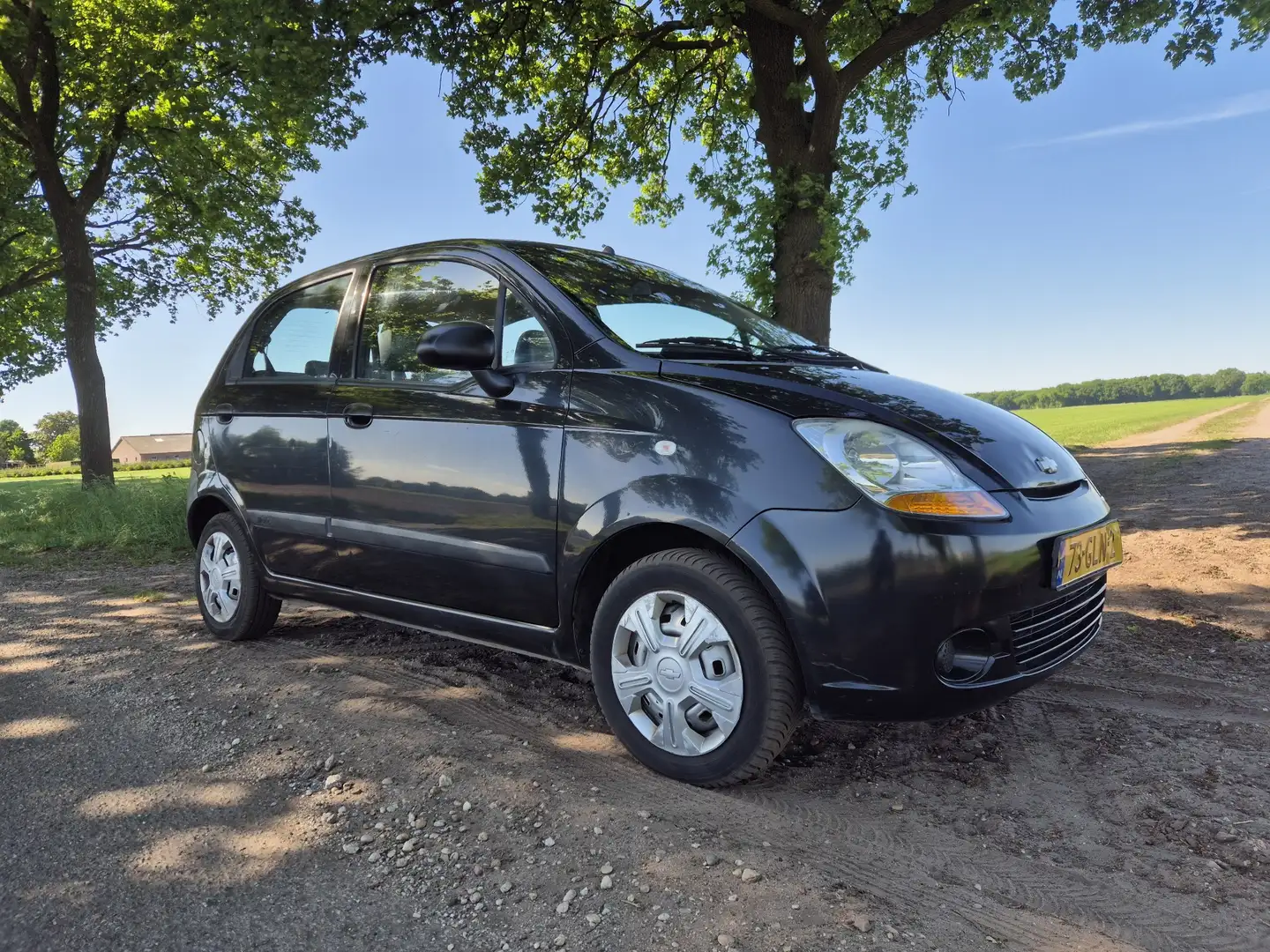 Chevrolet Matiz 0.8 Spirit met NIEUWE APK Чорний - 1