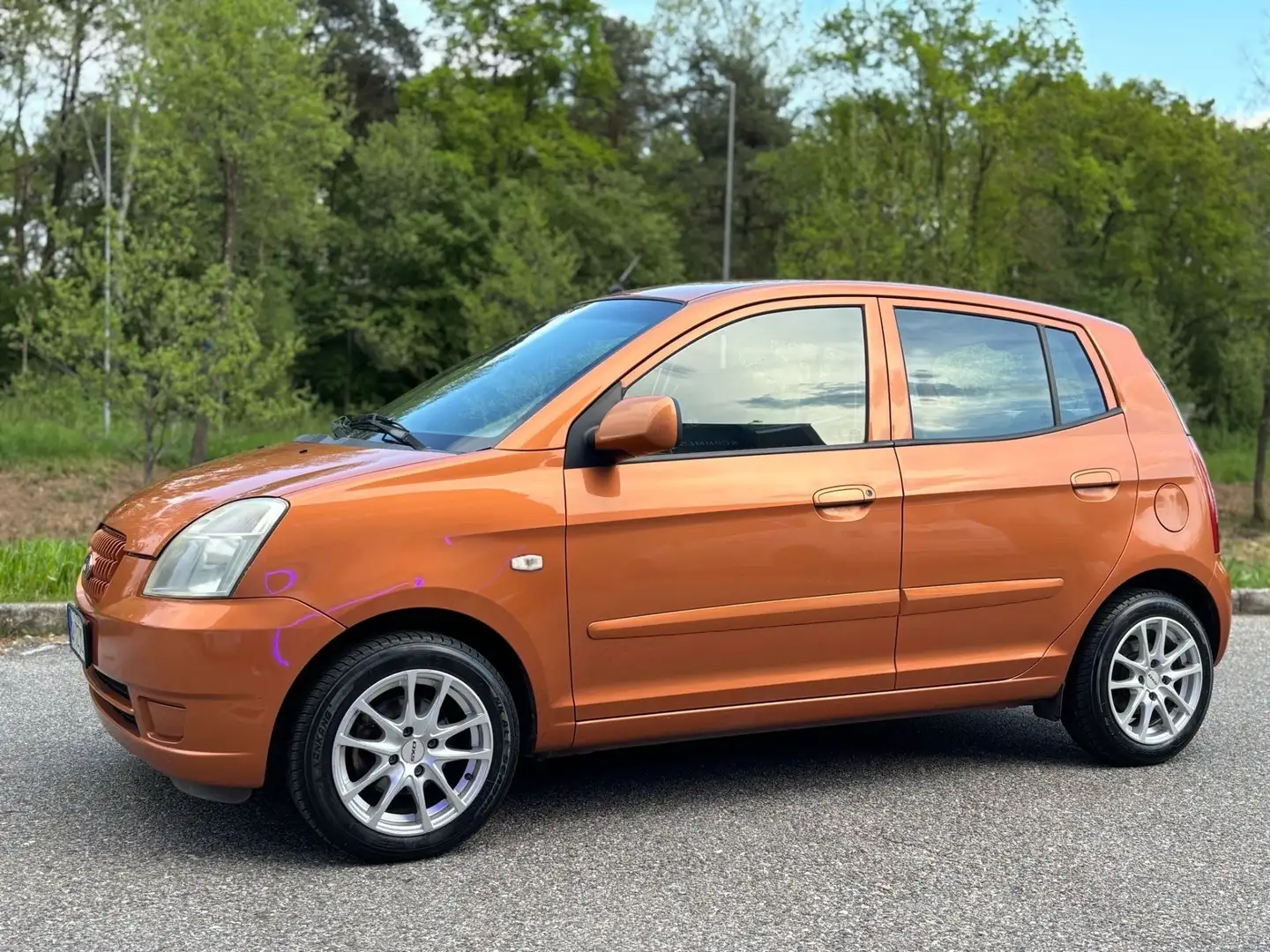 Kia Picanto 1.1 12V Spicy Arancione - 2