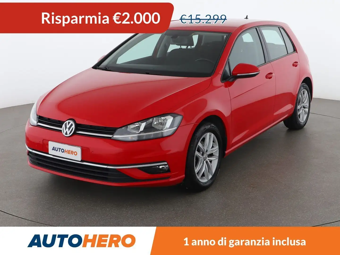 Volkswagen Golf 1.0 TSI Business 110 CV DSG Rosso - 1