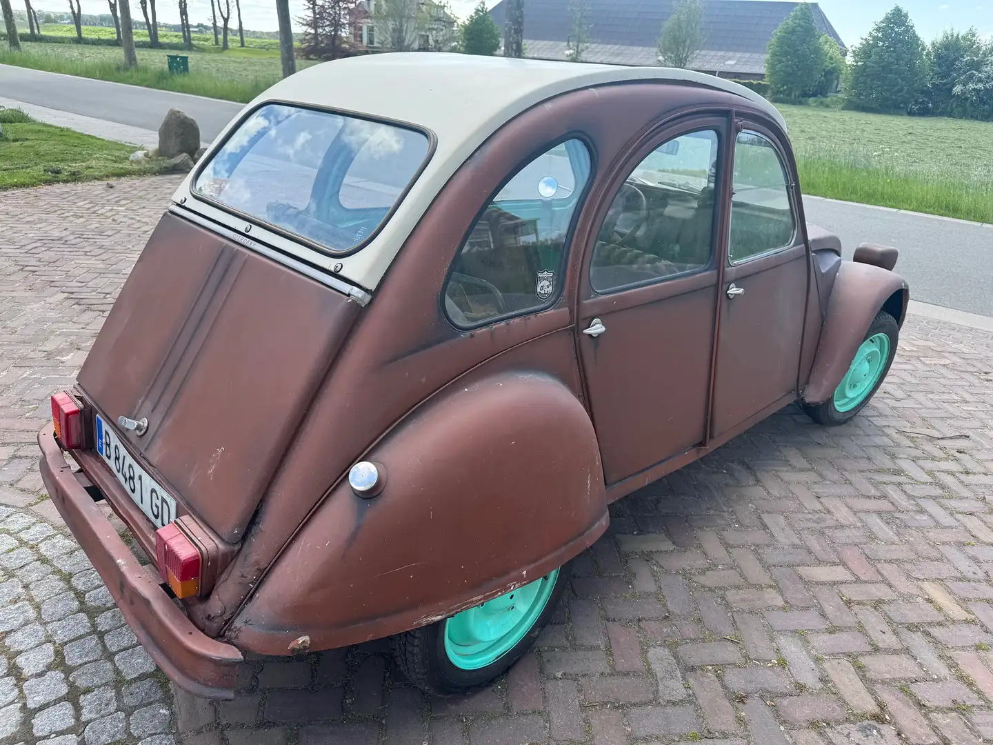 Citroen 2CV Kahverengi - 2