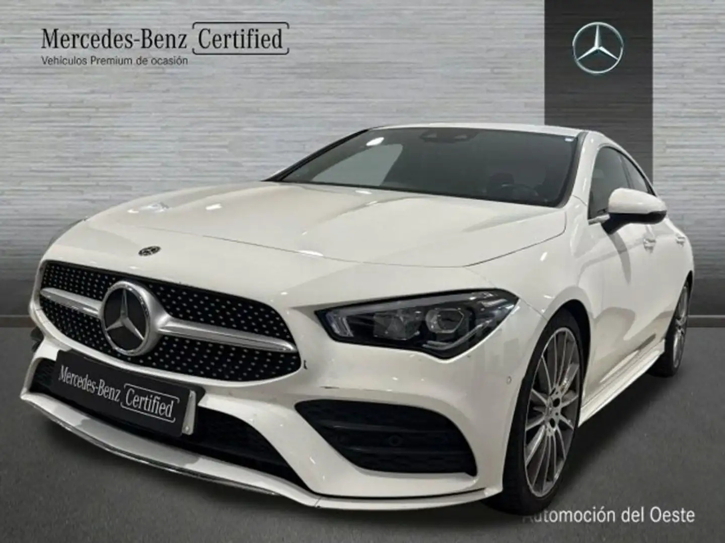 Mercedes-Benz CLA 200 d amg line (euro 6d) Blanc - 1