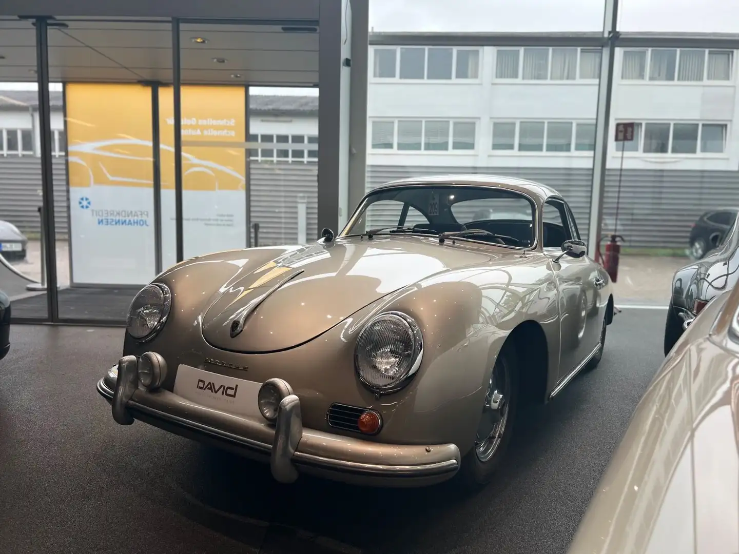 Porsche 356 A T1 Super Coupe *Deutsches Fahrzeug* Srebrny - 2