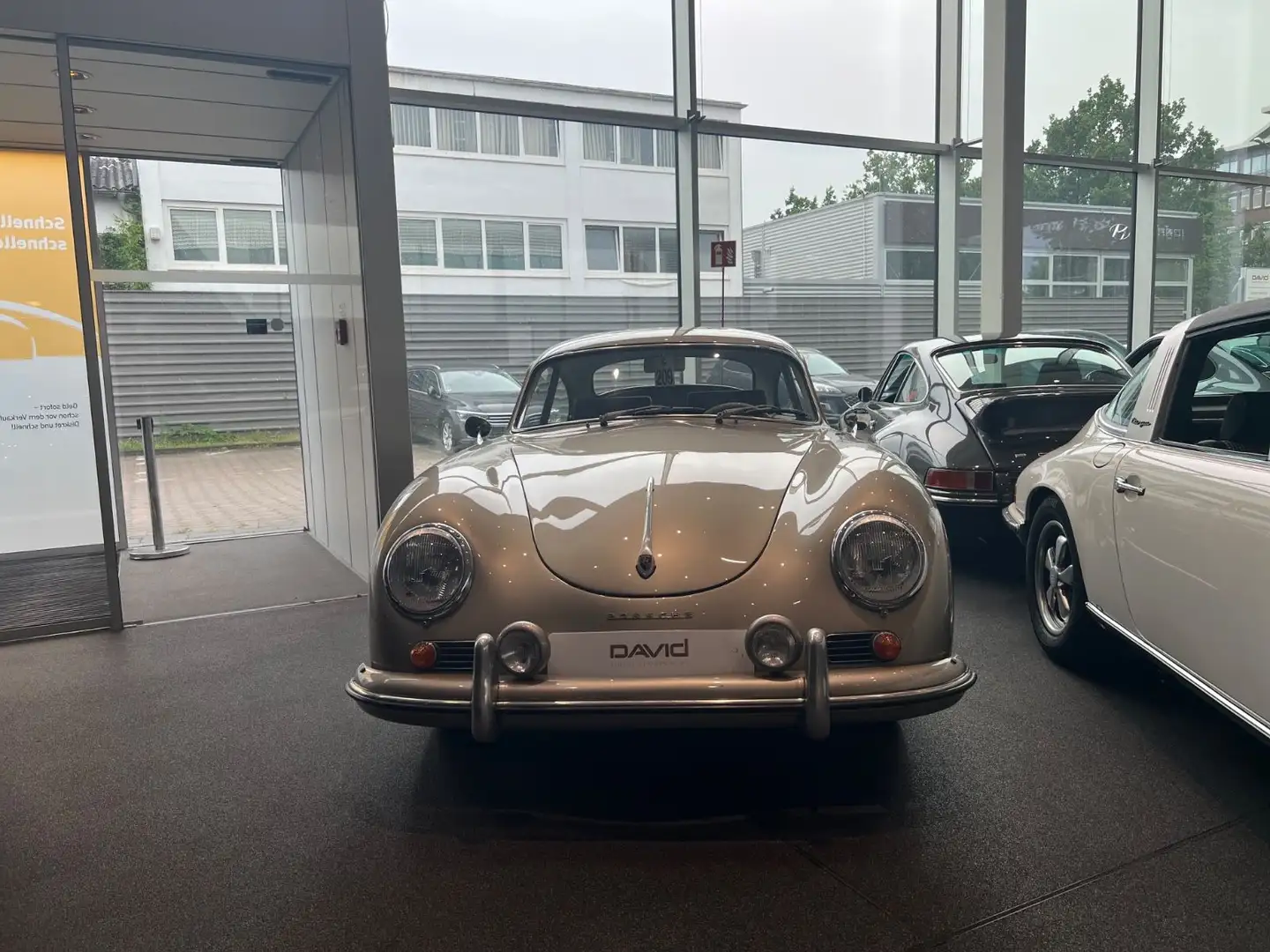 Porsche 356 A T1 Super Coupe *Deutsches Fahrzeug* Srebrny - 1