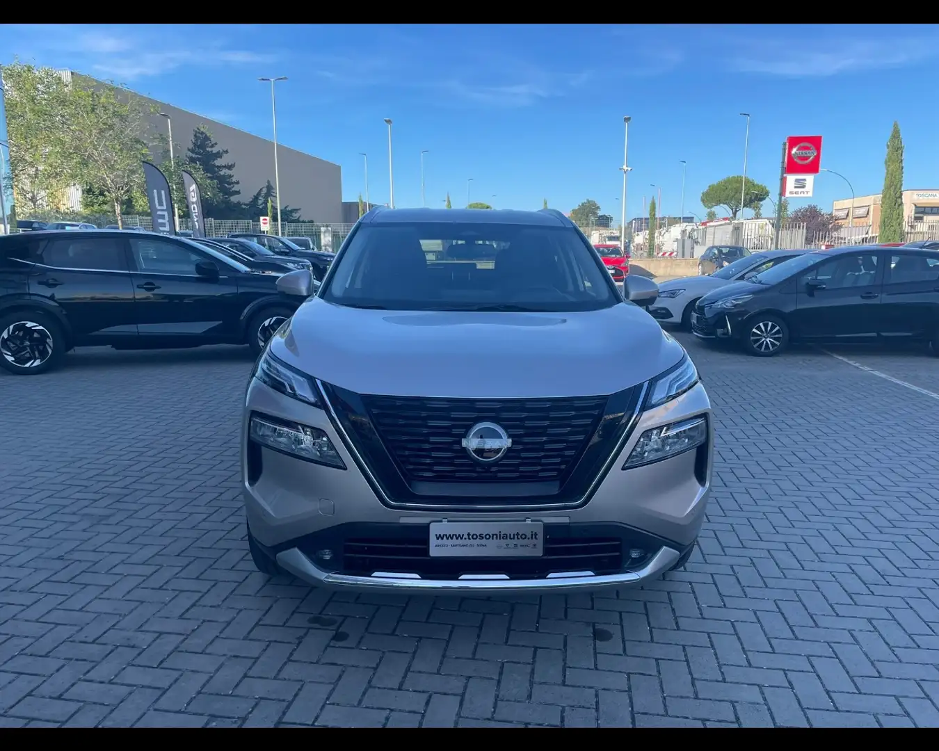 Nissan X-Trail 1.5 e-power Tekna e-4orce 4wd auto Grigio - 2