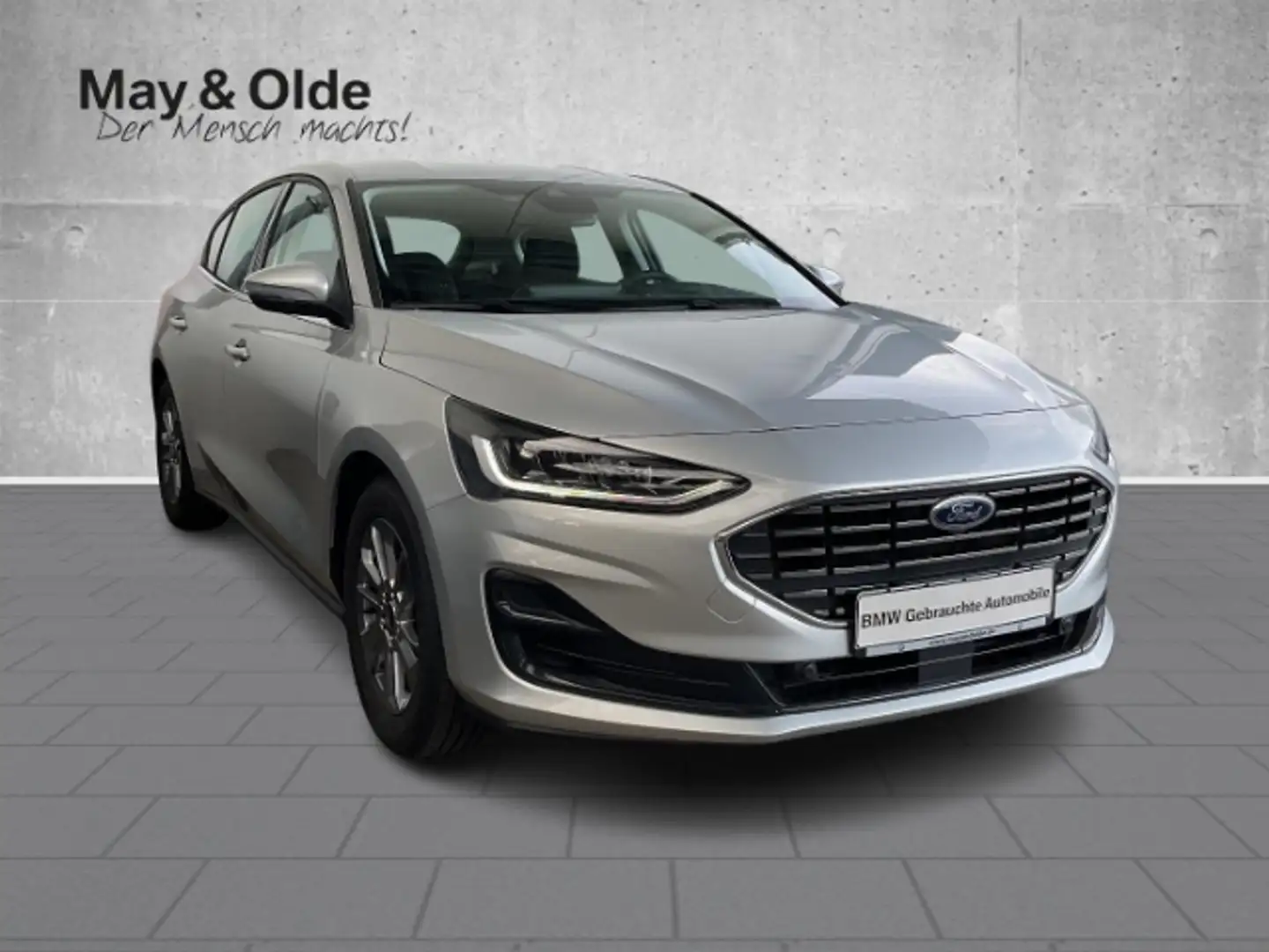 Ford Focus 1,0 EcoBoost Limo Titanium Navi LED Klima Argent - 2