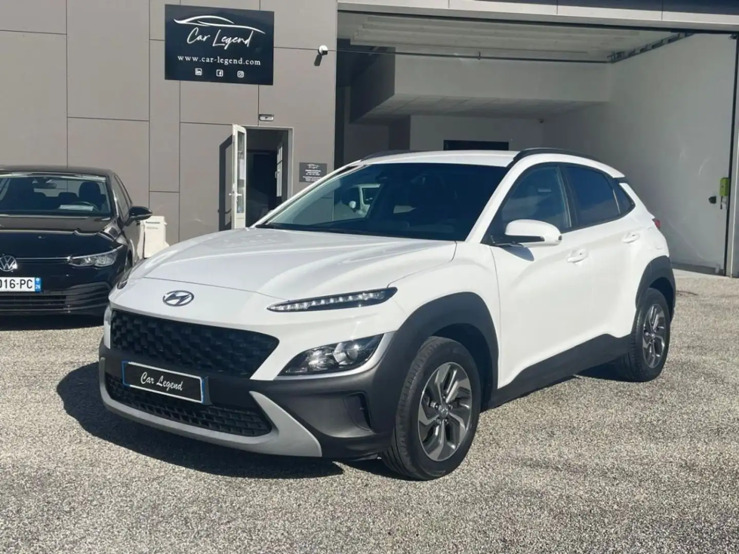 Hyundai KONA 1.6 Hybrid 140cv Intuitive BVA6 Blanc - 1