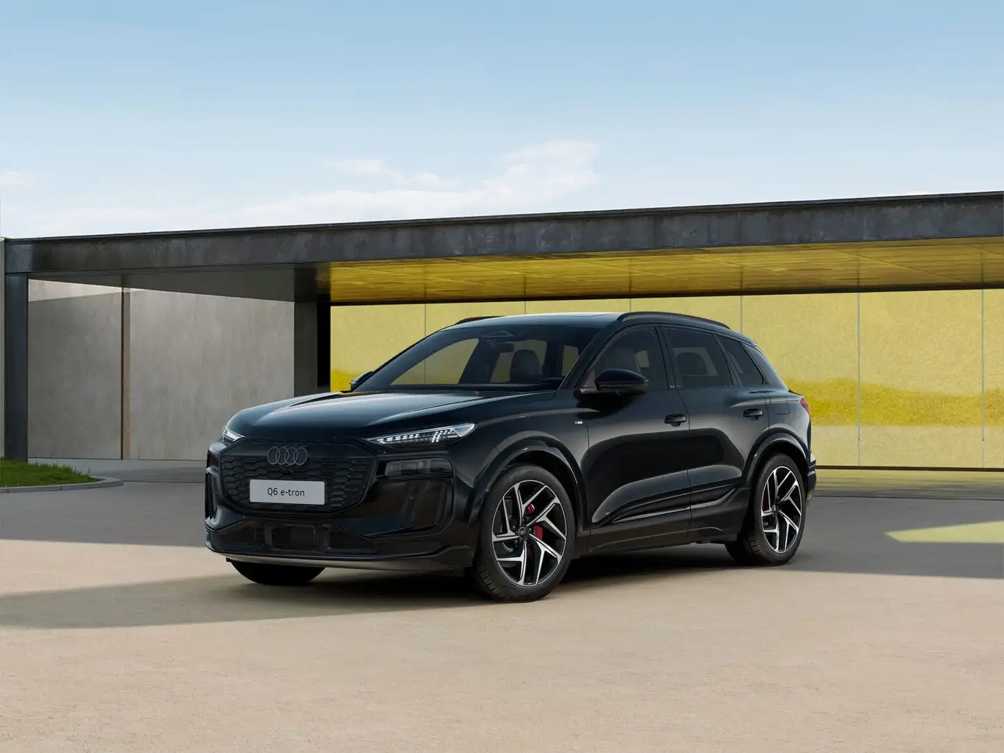 Audi Q6 e-tron VERKOCHT I QUATTRO I Pano I 360 Cam INP€104.470 Schwarz - 1