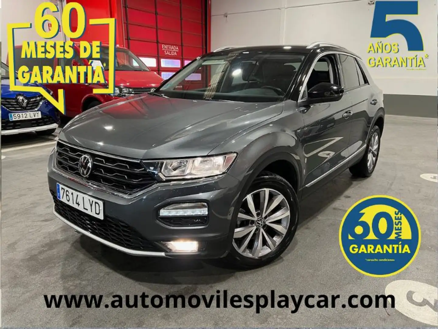 Volkswagen T-Roc 2.0TDI Advance Style 85kW Gris - 1