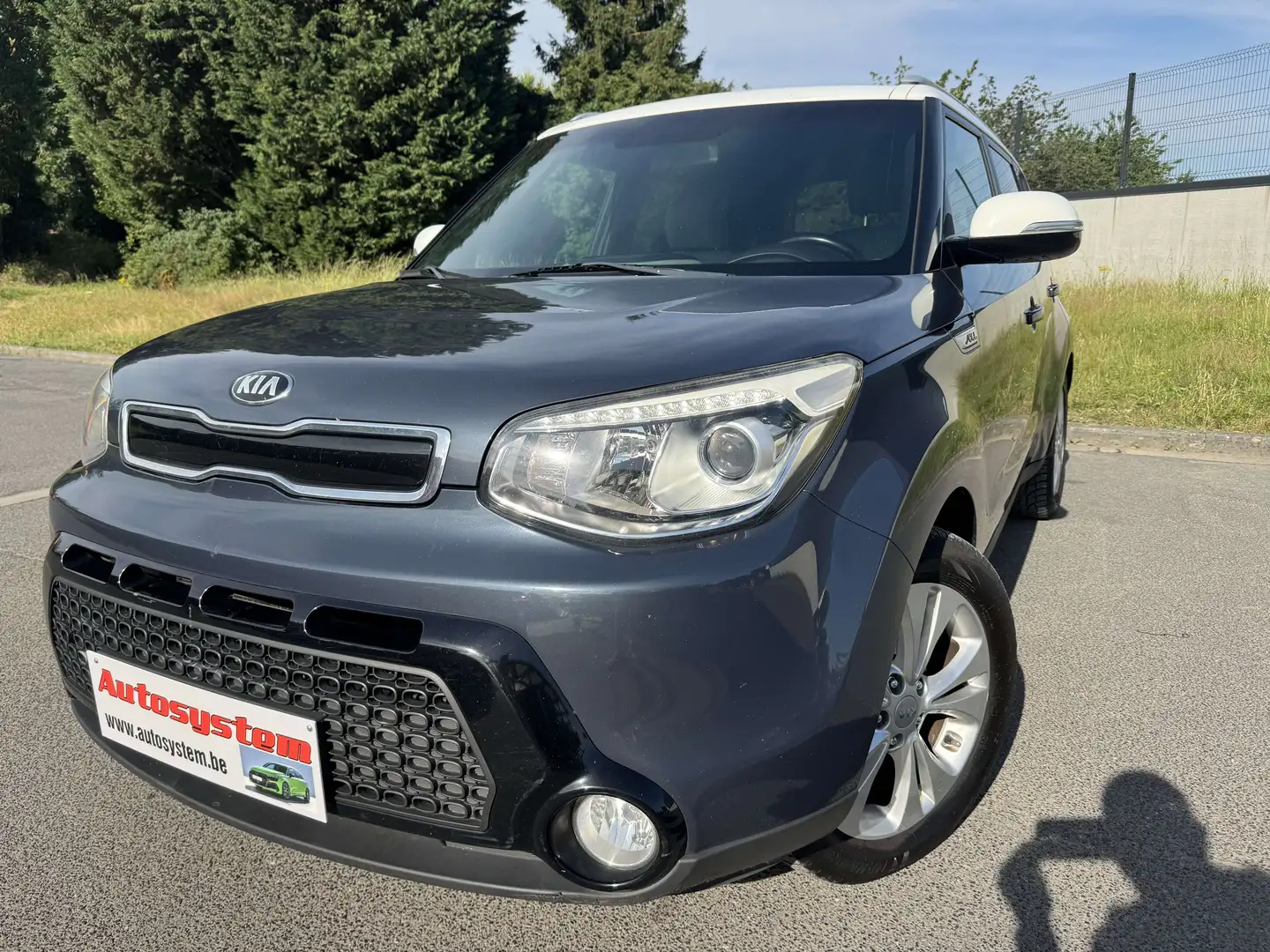 Kia Soul Soul 1.6 CDRi*Garantie 1an*Carpass* Gris - 1