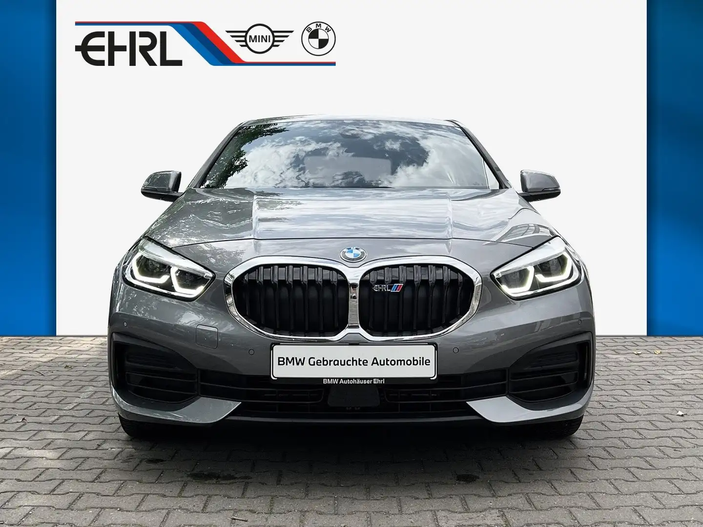 BMW 118 i ADVANTAGE AUTOMATIK PDC LED NAVI SHZG. Gris - 2