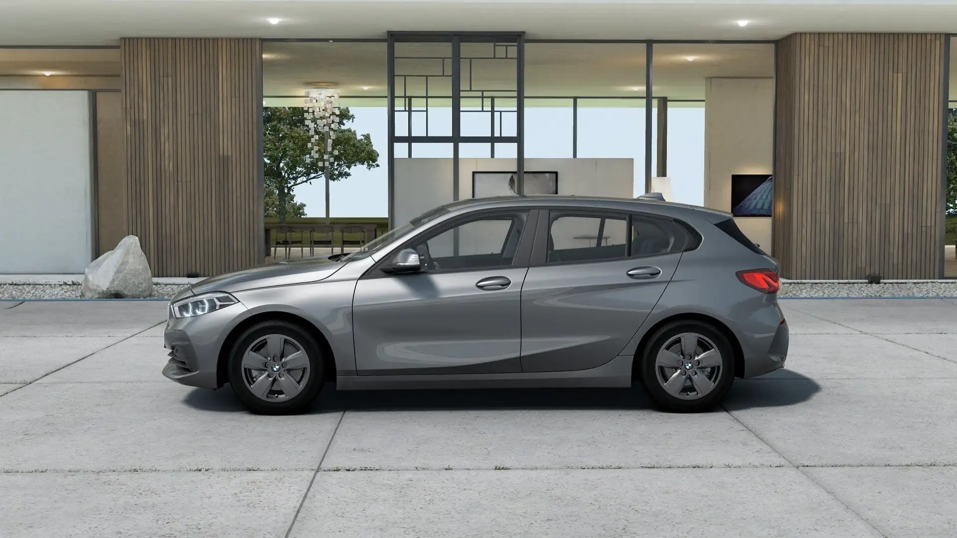 BMW 118 i ADVANTAGE AUTOMATIK PDC LED NAVI SHZG. Grijs - 2
