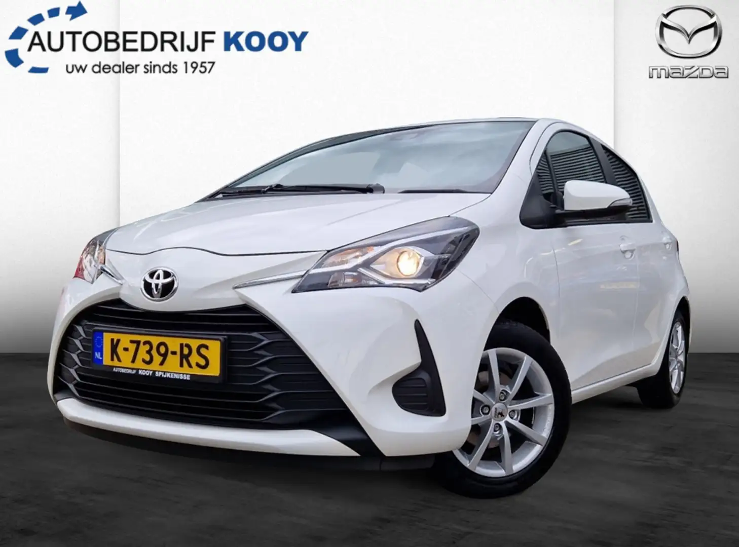 Toyota Yaris 1.0 VVT-i Comfort / Trekhaak / Camera / Bluetooth Blanc - 1