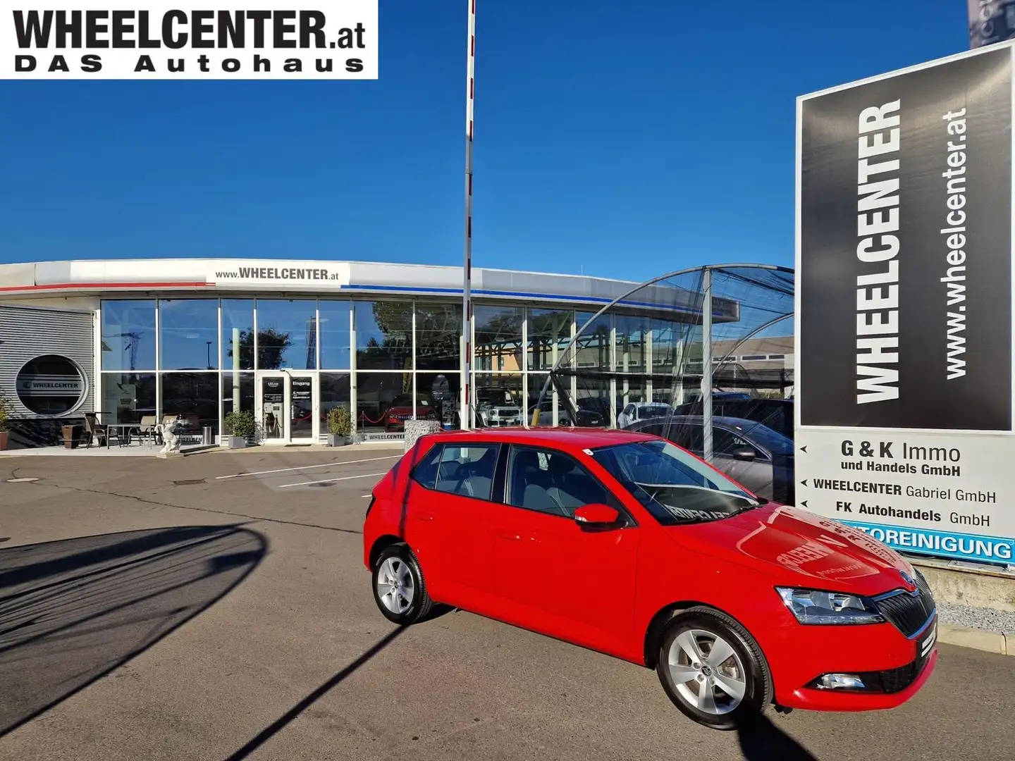 Skoda Fabia Ambition * 1.BESITZ * NUR 27.911 KM ! Rot - 1