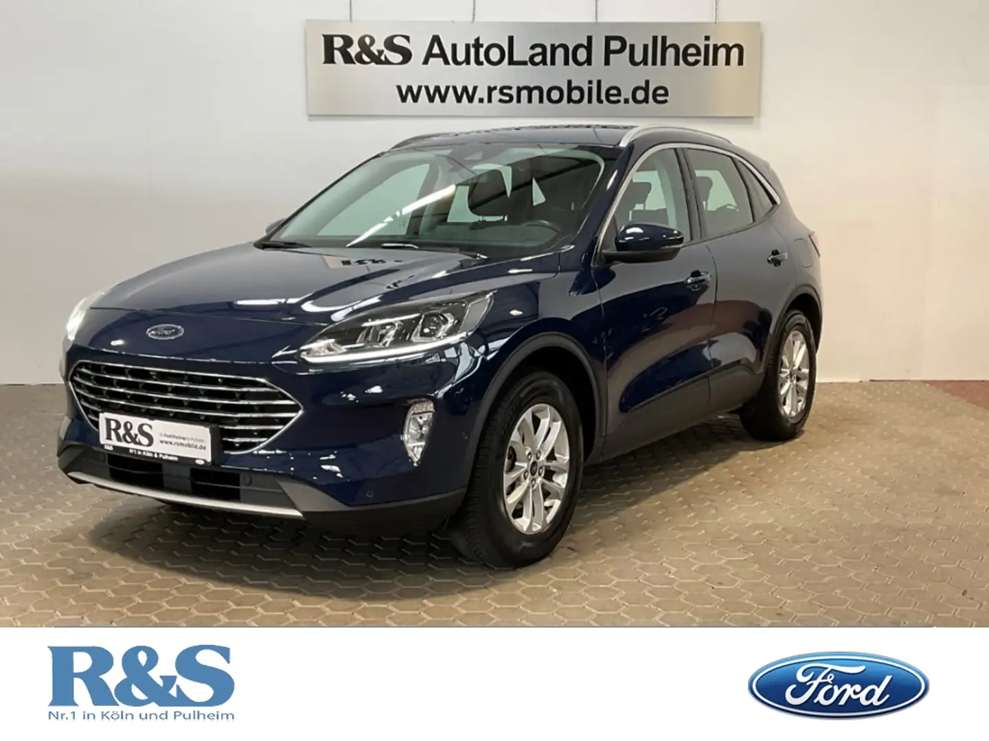 Ford Kuga Titanium FHEV AWD+Kamera+elek.AHK+KeyFree Blau - 1