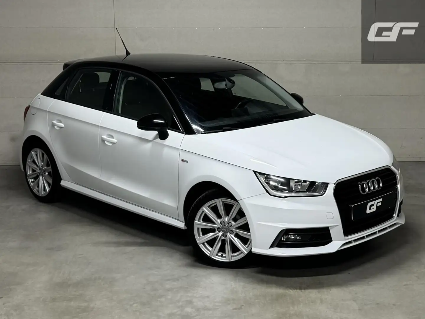 Audi A1 Sportback 1.0 TFSI S-Line Navi Cruise DSG 5drs NAP Blanco - 2