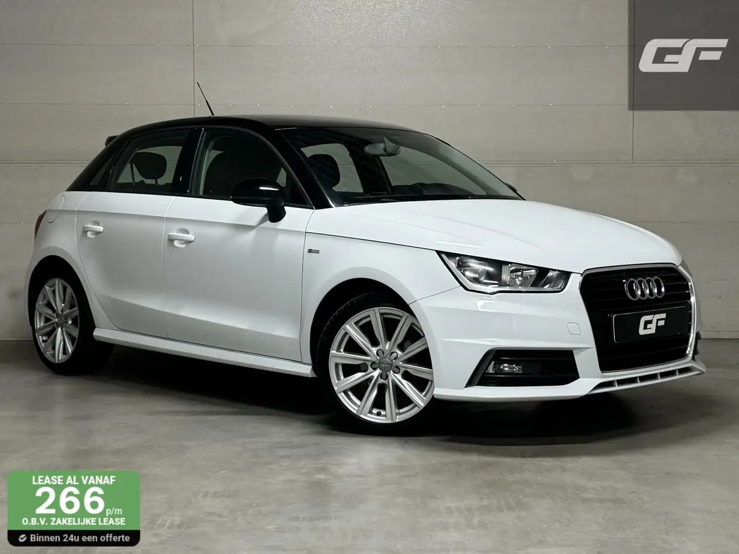 Audi A1 Sportback 1.0 TFSI S-Line Navi Cruise DSG 5drs NAP Blanco - 1