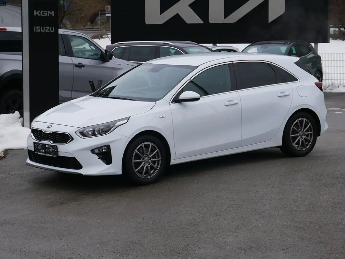 Kia Ceed / cee'd 1,0 T-GDI GPF Silber Weiß - 1
