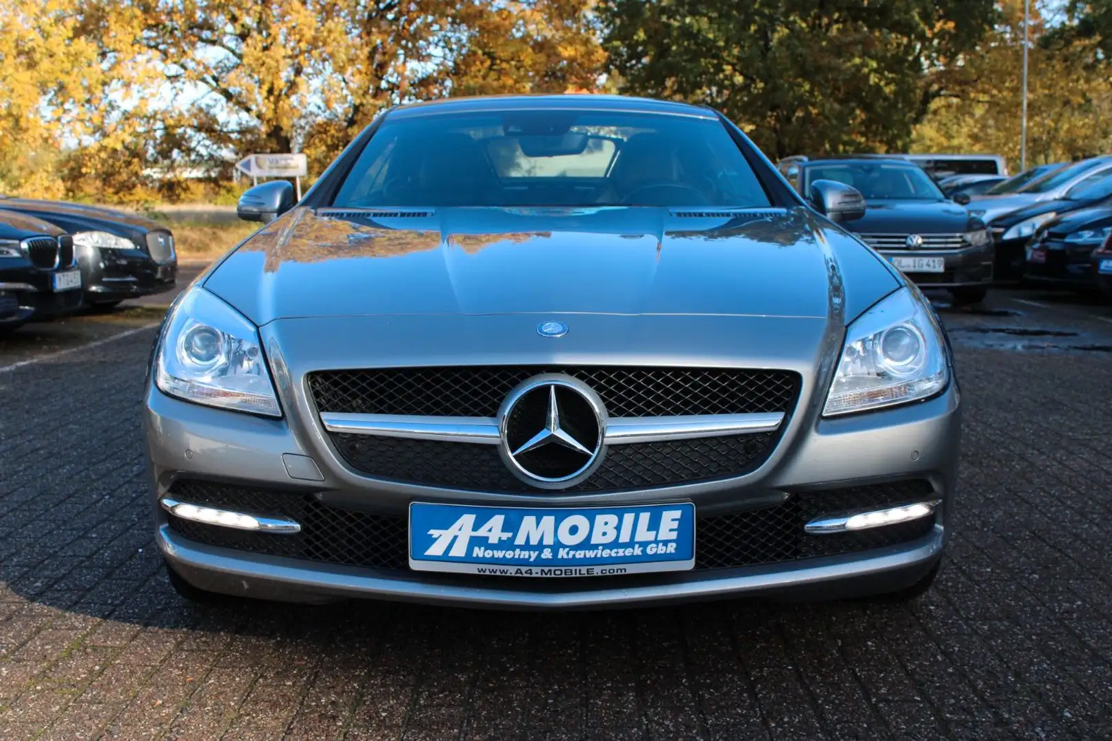 Mercedes-Benz SLK 350 Navi Leder Airscarf Sportpaket Argent - 2