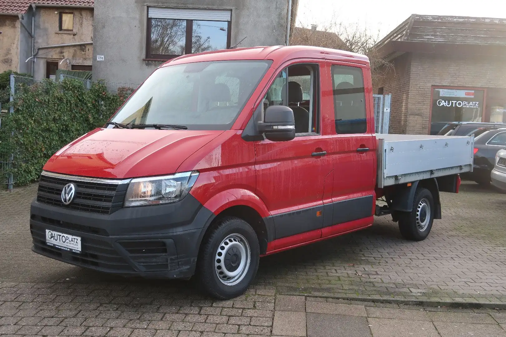 Volkswagen Crafter Pritsche 35 *KLIMA *STANDHEIZUNG *AHK Rot - 2