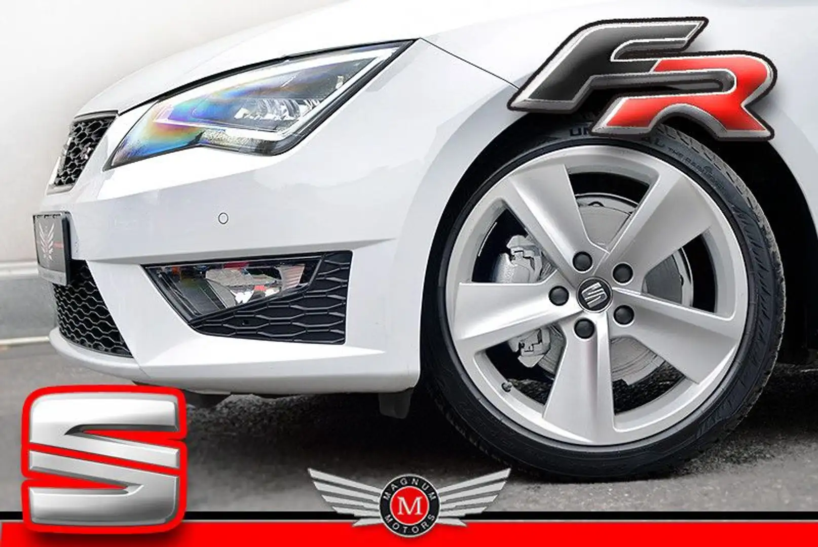 SEAT Leon LEON 1.4 TSi FR*Klimaaut.*Navi*R-Cam*Leder*Temp. Blanco - 1