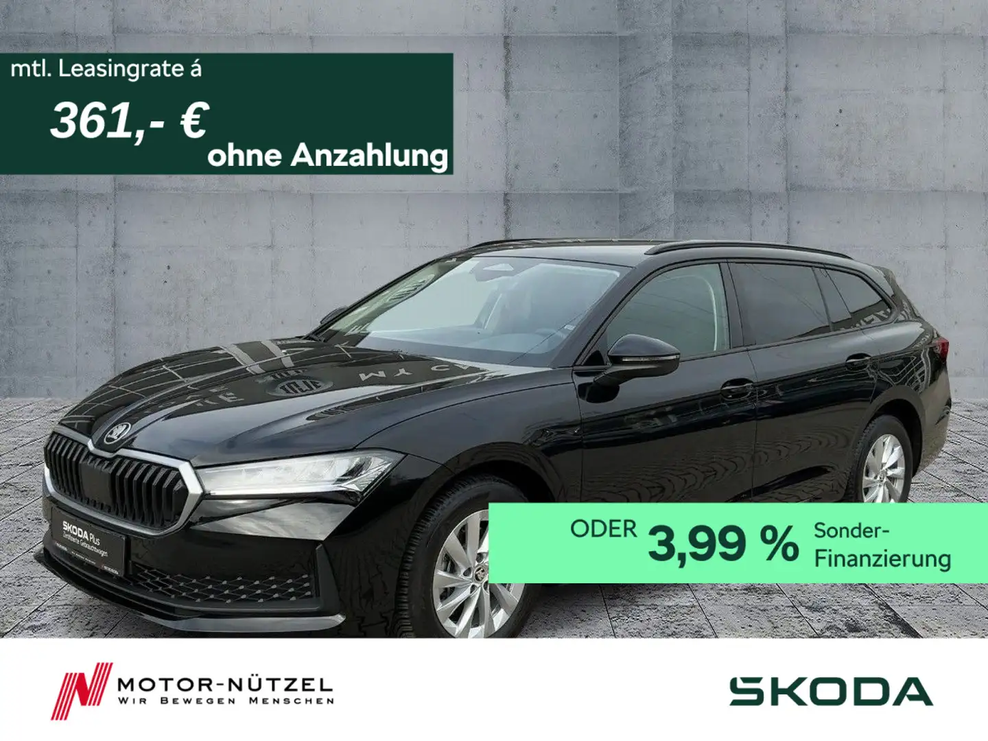Skoda Superb Combi 2.0 TDI DSG ESSENCE MATRIX+NAVI+ACC Nero - 1