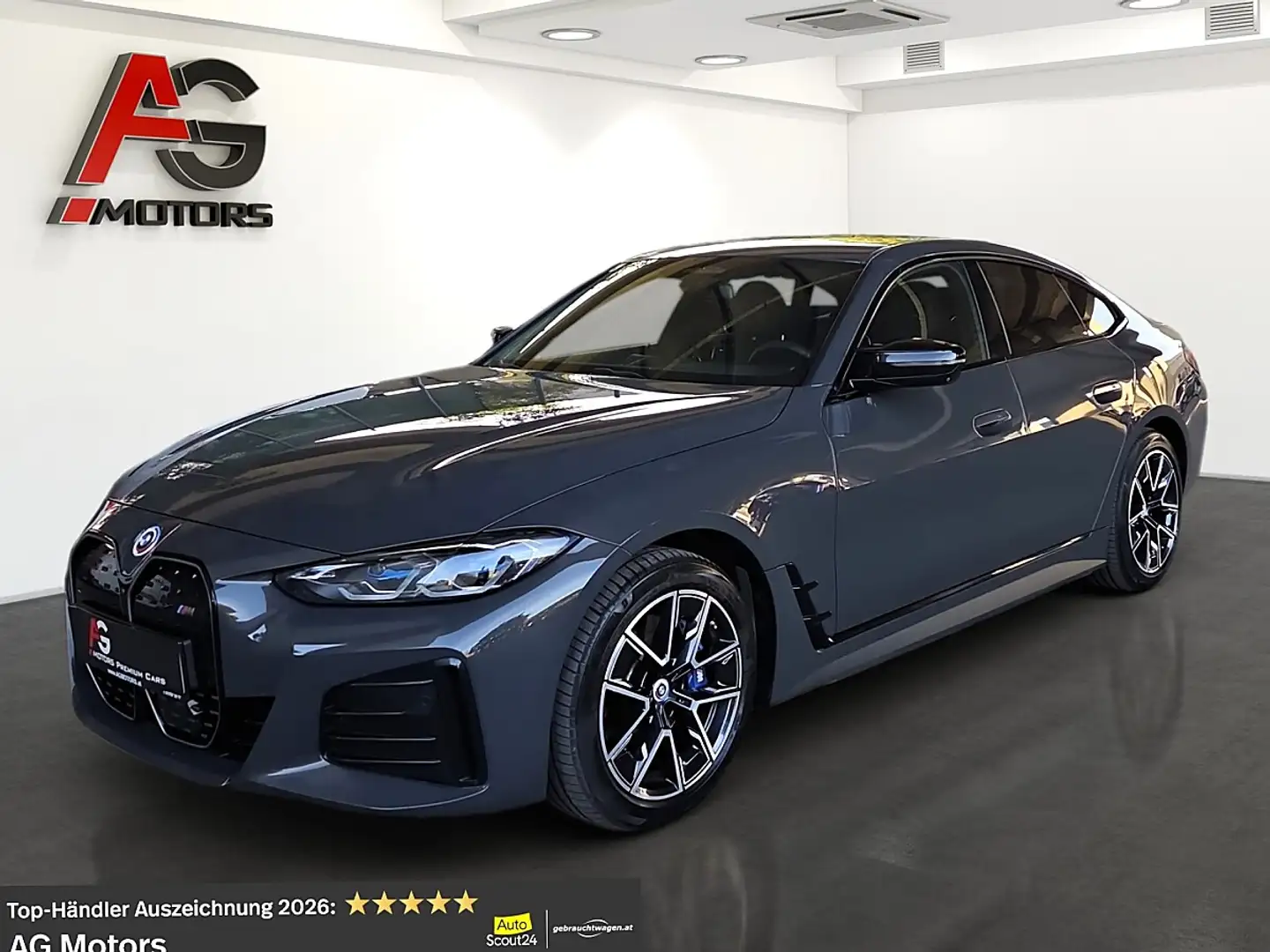 BMW i4 4er - M50 i xDrive Silber - 1