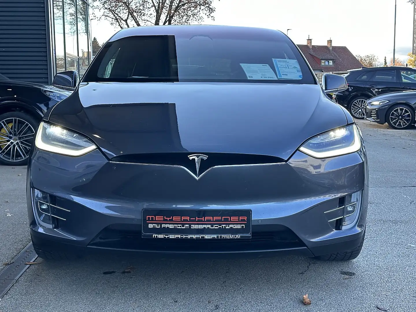Tesla Model X Ludicrous Performance / Batterie Zertifikat 87,7% Gris - 2