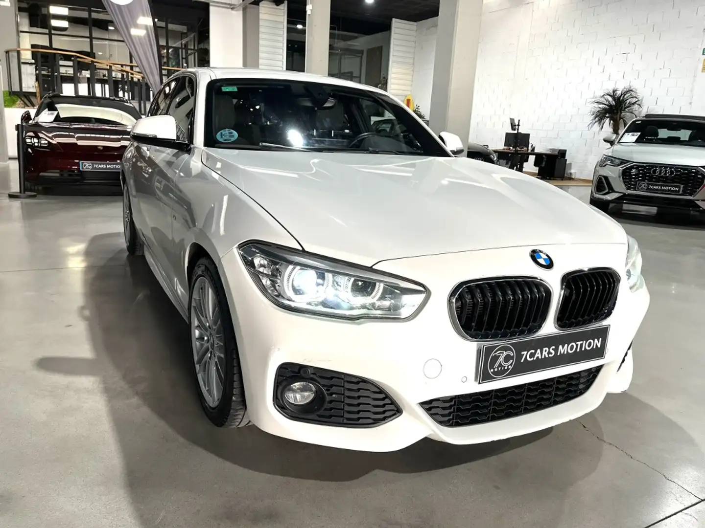 BMW 116 116d Blanc - 2