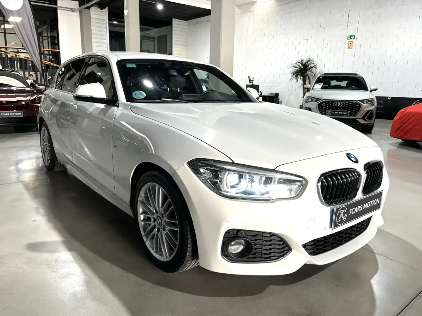 BMW 116 116d Blanc - 1