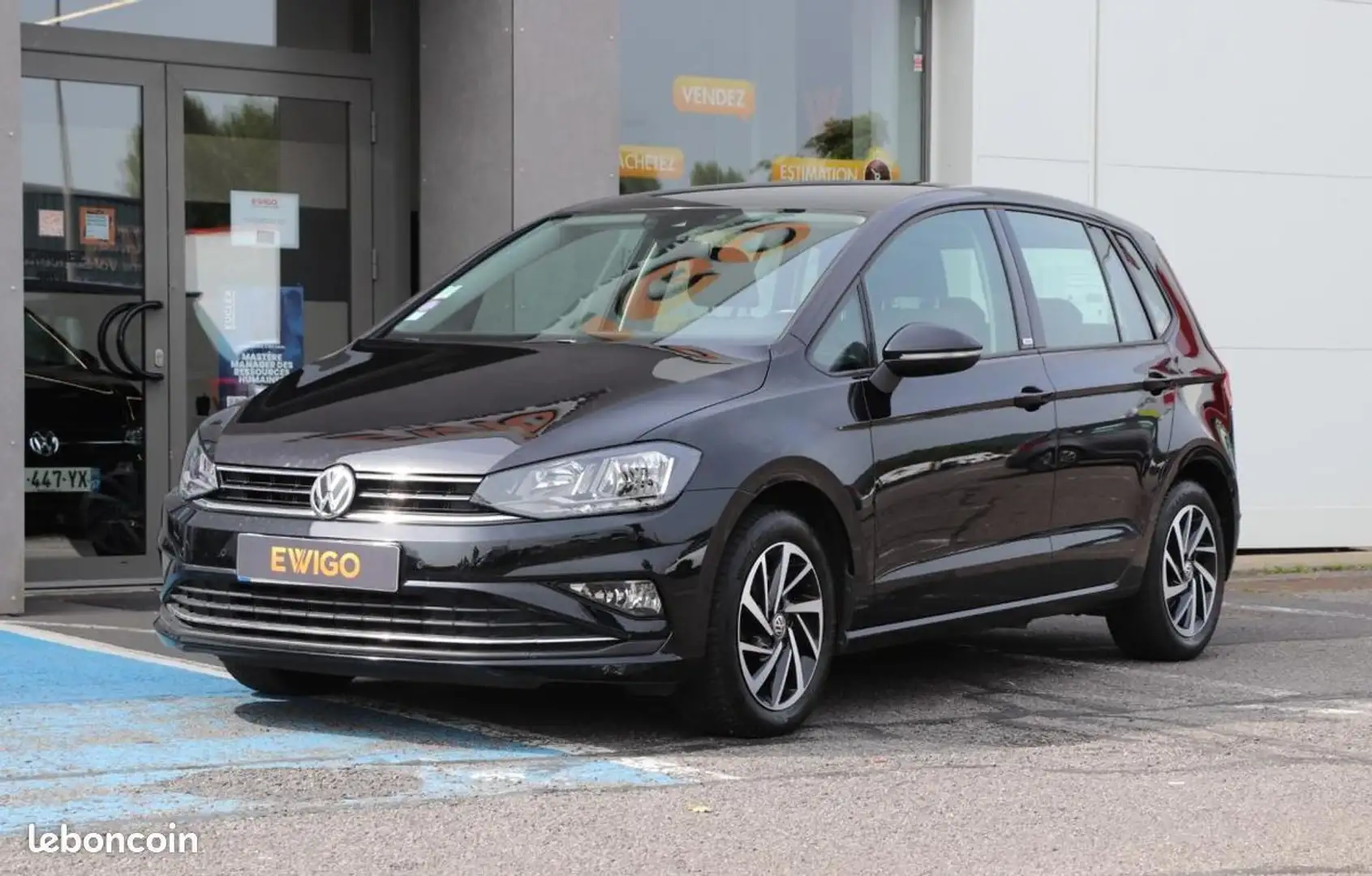 Volkswagen Golf Sportsvan 1.0 TSI 115chCONNECT DSG BVA CARPLAY Noir - 1