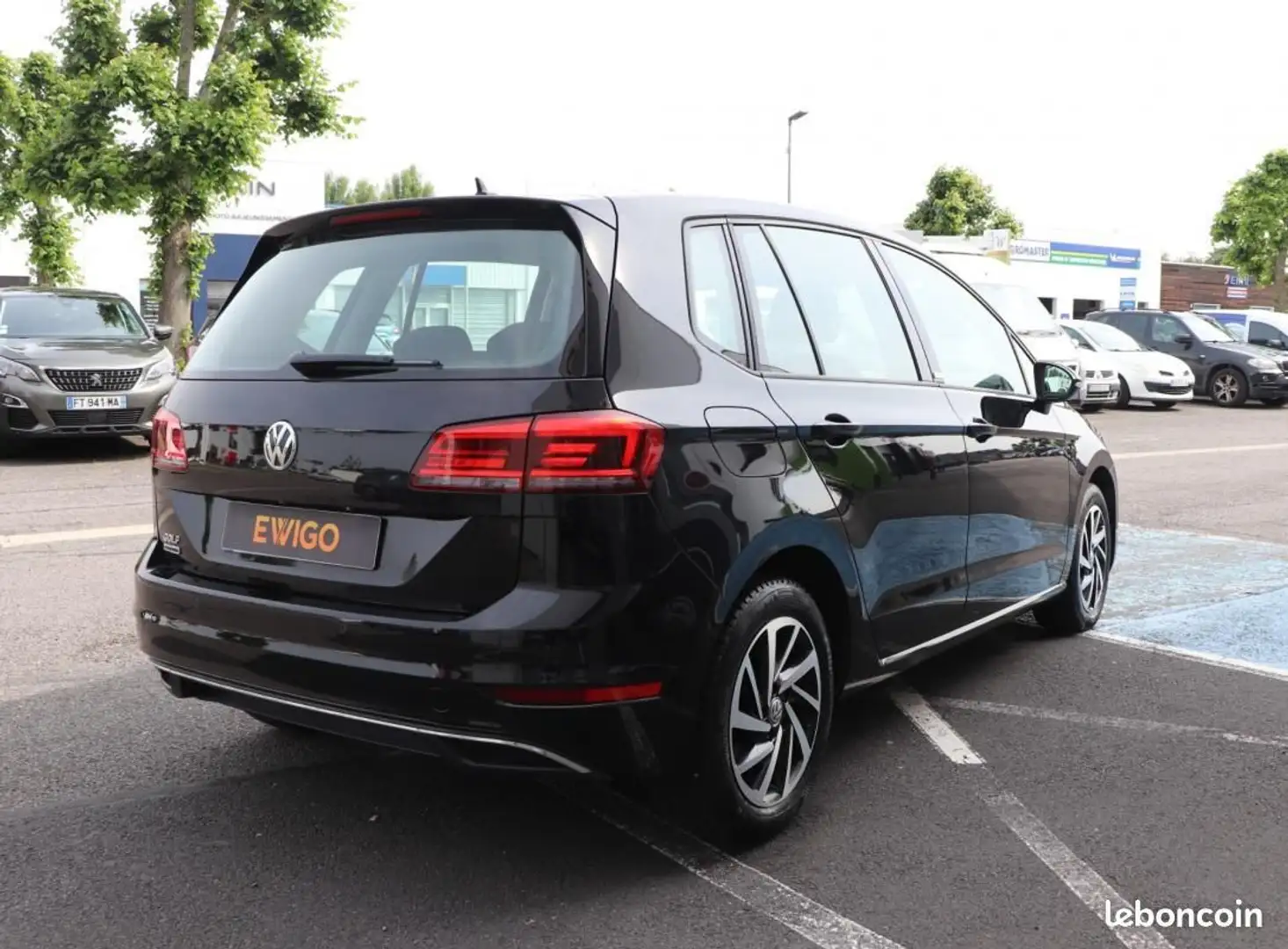 Volkswagen Golf Sportsvan 1.0 TSI 115ch CONNECT DSG BVA CARPLAY Чёрный - 2