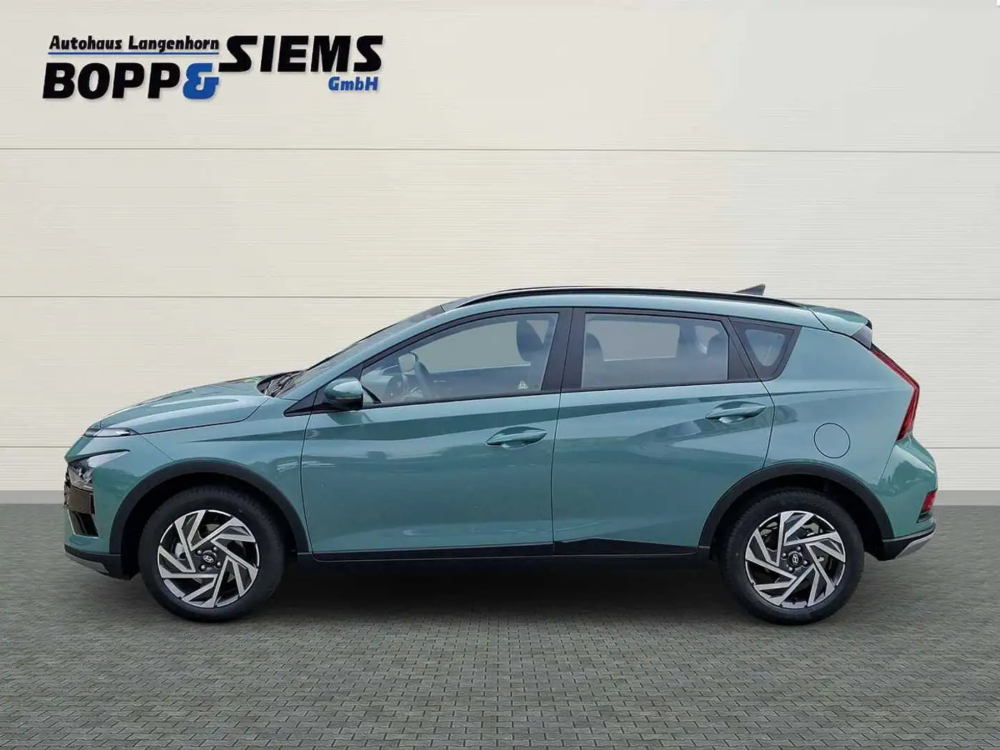Hyundai BAYON 1.0 T-GDI DCT Trend 'Bose' Grün - 2