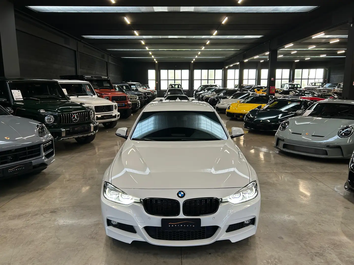 BMW 318 318D - Touring MSport - Manutenzioni ufficiali Bianco - 2