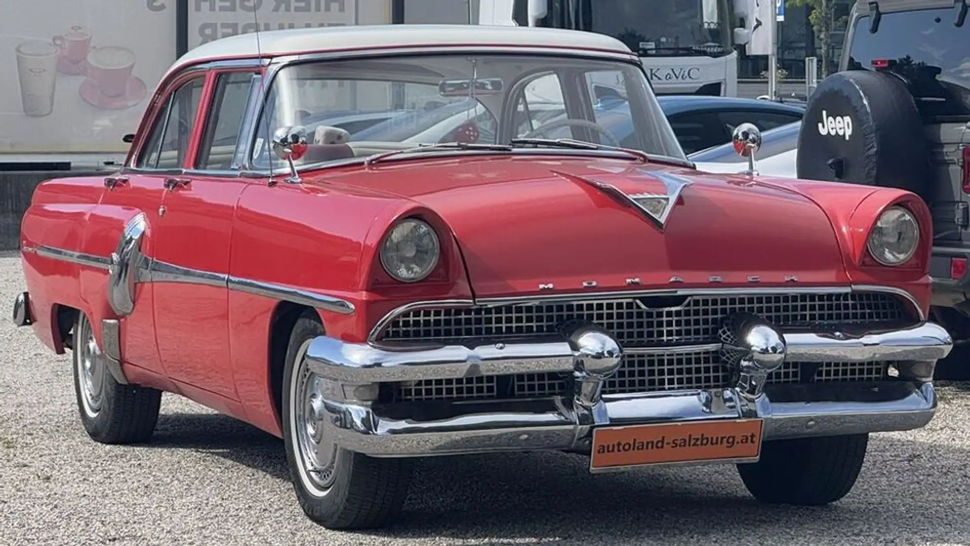Sonstige Sonstige Monterey *V8* Österreichische Papiere/ NEU Pickerl Rot - 1
