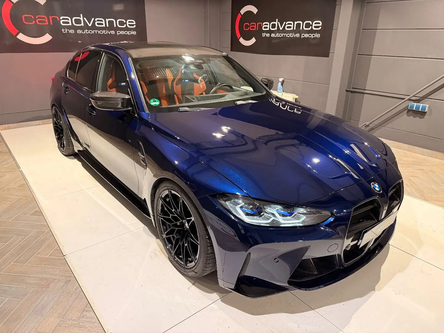 BMW M3 Limousine xDrive Competition Bleu - 2