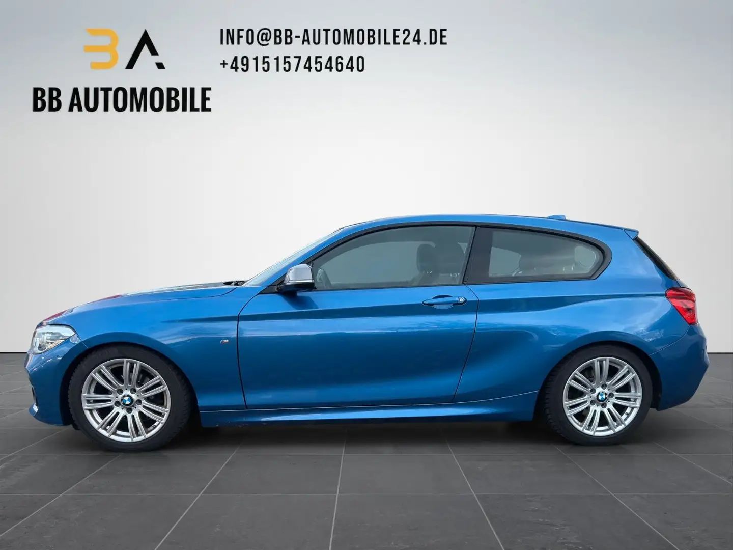 BMW 118 d M Sport Paket ESTORIL *NAVI SHZ ALCANTARA Blau - 2