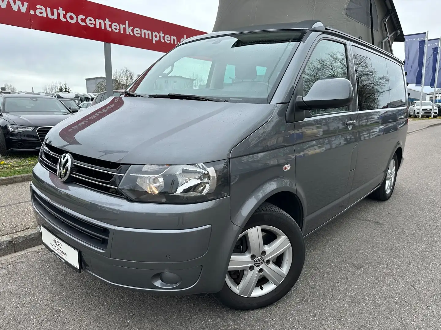 Volkswagen T5 California 4Motion Beach Aufstelldach Navi Grigio - 1