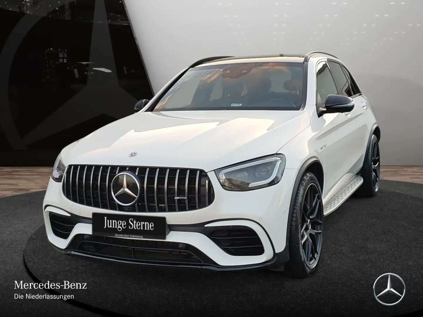 Mercedes-Benz GLC 63 AMG GLC 63 S 4M NIGHT+DRIVERS+PANO+360+MULTIBEAM+9G Weiß - 2
