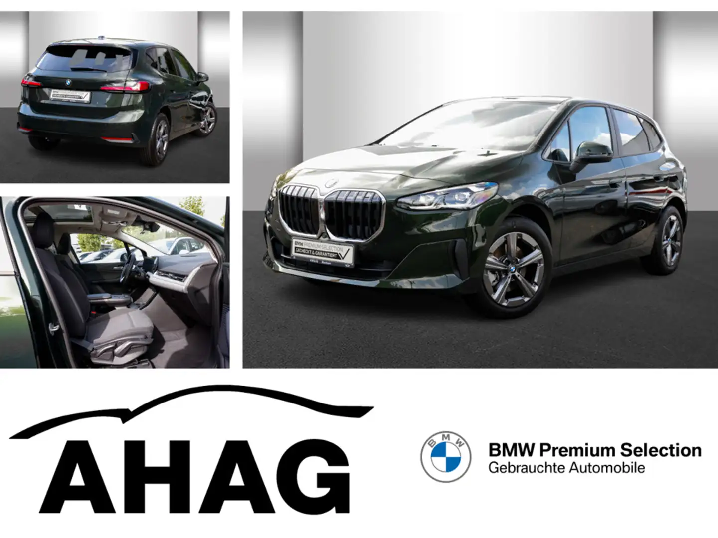 BMW 216 i Active Tourer Steptronic DCT Panorama Grün - 1