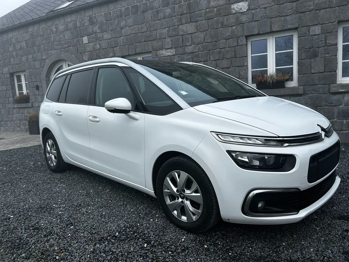 Citroen C4 SpaceTourer C4 Spacetourer 1.5  hdi 7 PLACES Blanc - 1