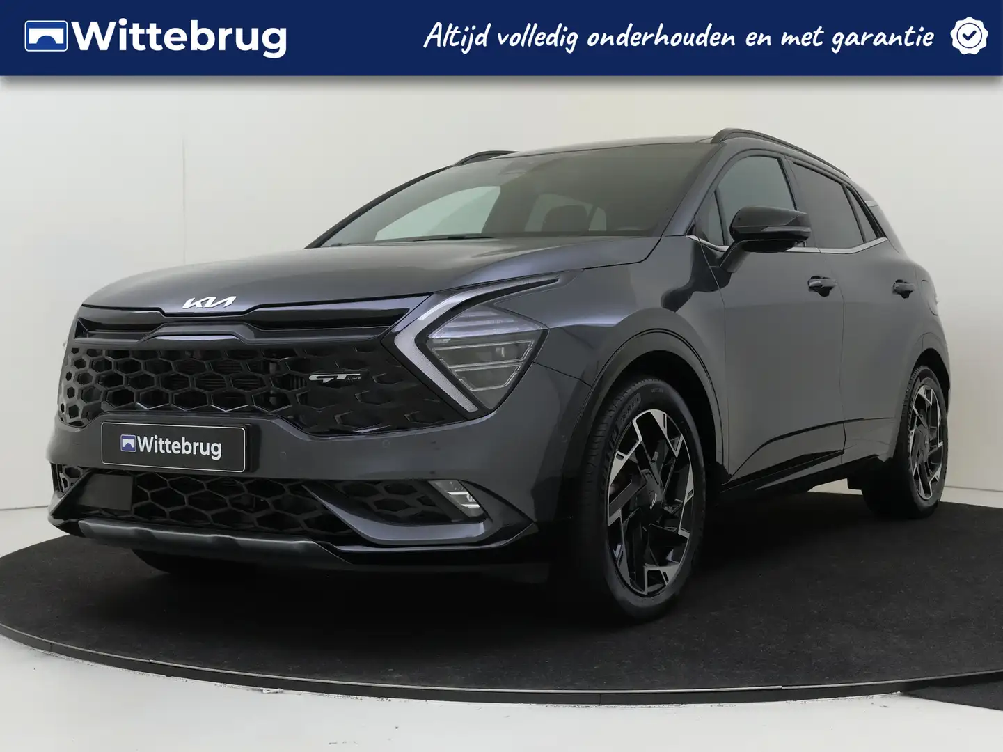 Kia Sportage 1.6 T-GDi Plug-in Hybrid AWD GT-Line | Panoramadak Grijs - 1