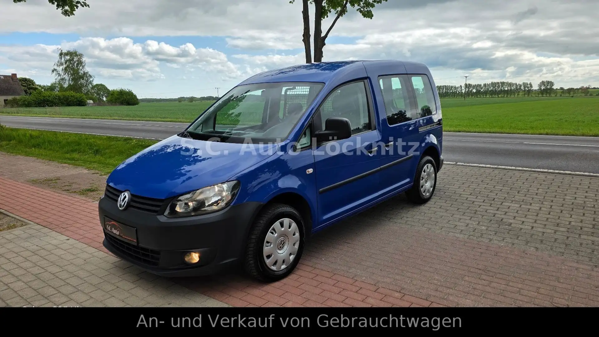Volkswagen Caddy Kasten/Kombi Kasten 1.6 TDI  TÜV 09/26 Bleu - 1